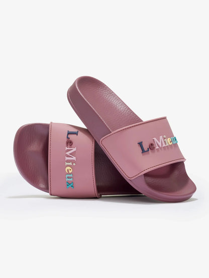 LEMIEUX Young Rider Blossom Sliders: Comfortable Equestrian Sandals for Kids