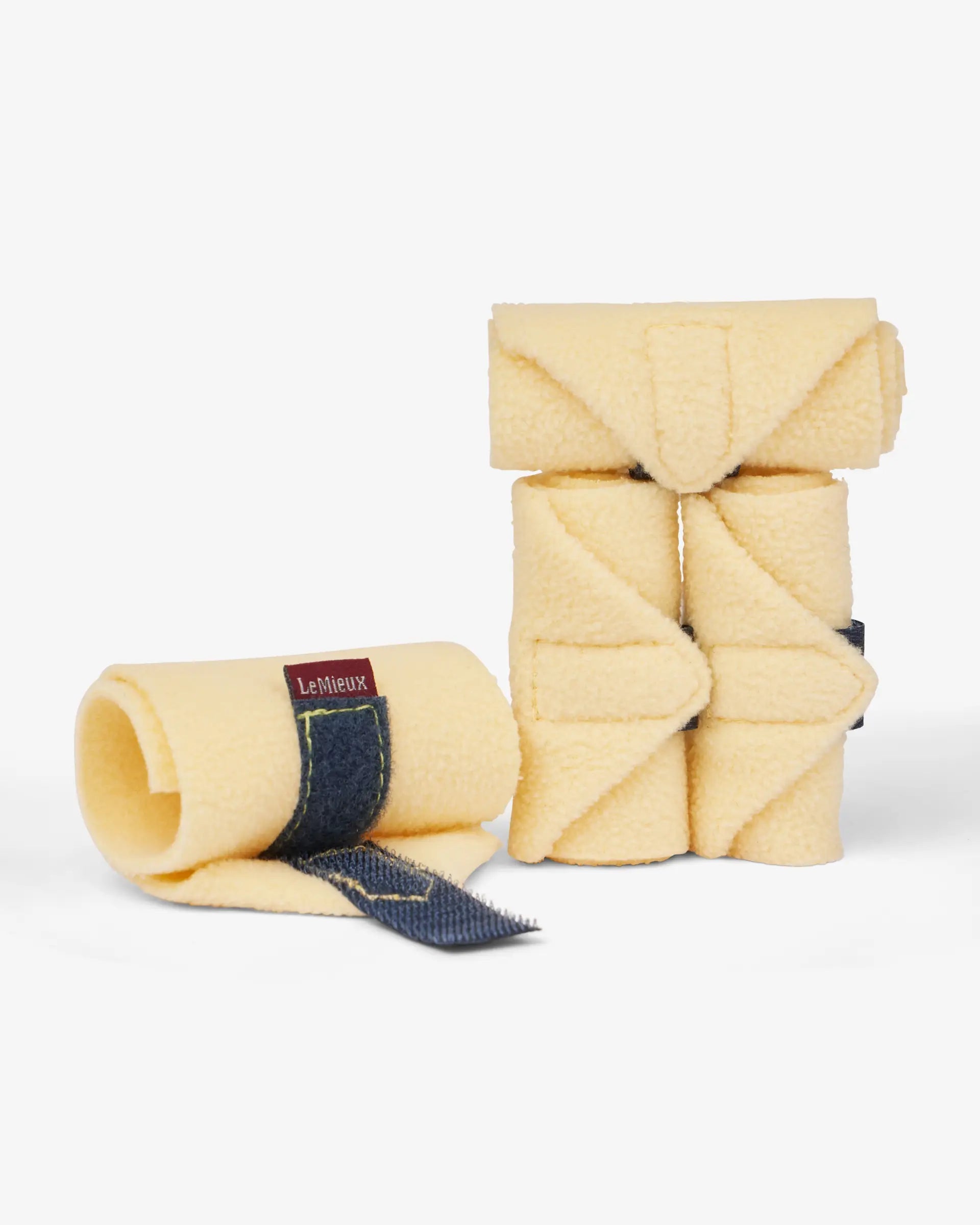 LeMieux Lemon Fleece Bandages for Toy Pony - Equiflair: Practice Bandaging!