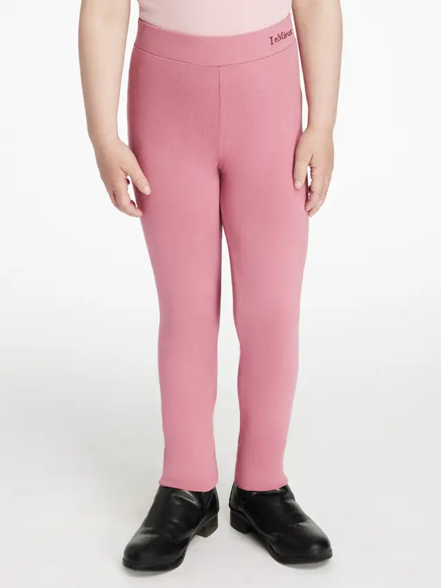 LeMieux Mini Riding Leggings in Pink for Children | Equiflair Equestrian Apparel
