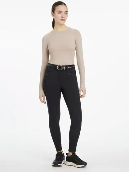 LeMieux Freya Pro Black Breeches: Equestrian Riding Apparel, Women's Riding Pants