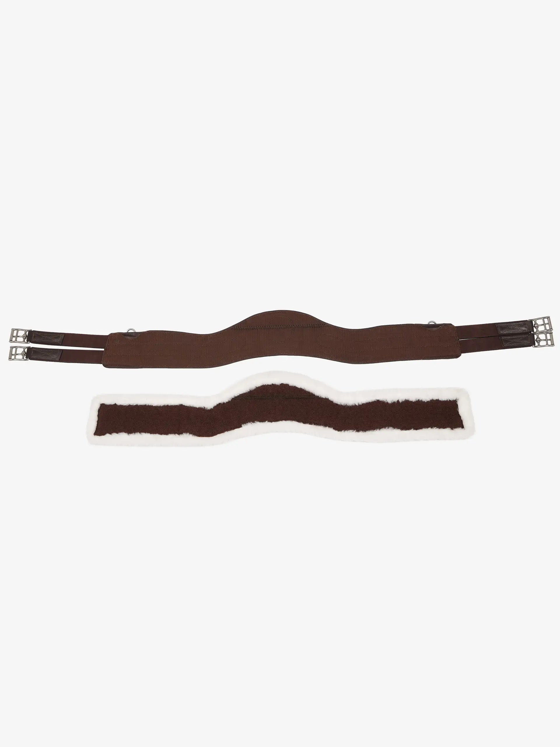 LEMIEUX Hunter Girth with Merino Liner Havana | Equiflair horse tack