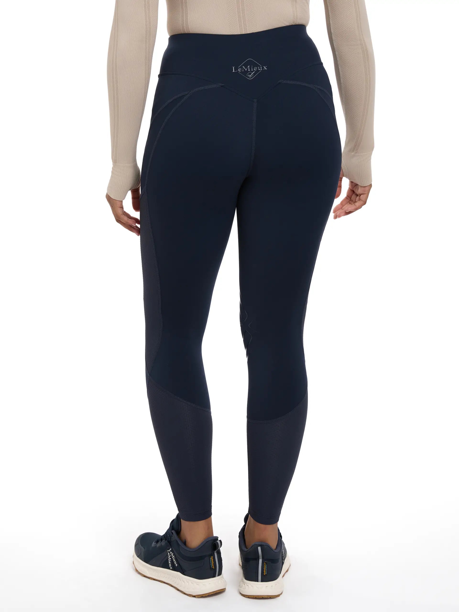 Lemieux Lydia Mesh Leggings Navy Equestrian Riding Tights for Women