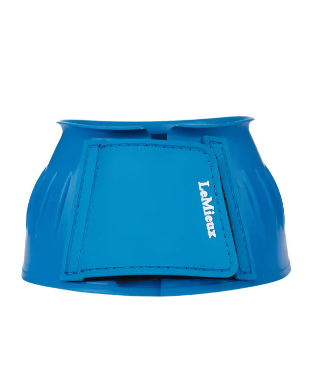 LEMIEUX Rubber Bell Boots - Benetton Blue: Flexible Horse Boots for Protection During Riding & Turnout - Equiflair Saddlery