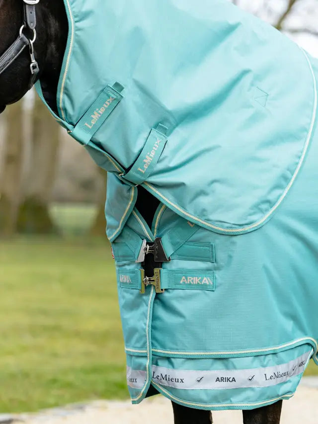LeMieux Arika Ripstop 0g Turnout Rug Lagoon