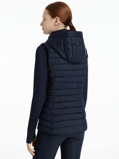 LeMieux Young Rider Ruby Puffer Gilet Navy