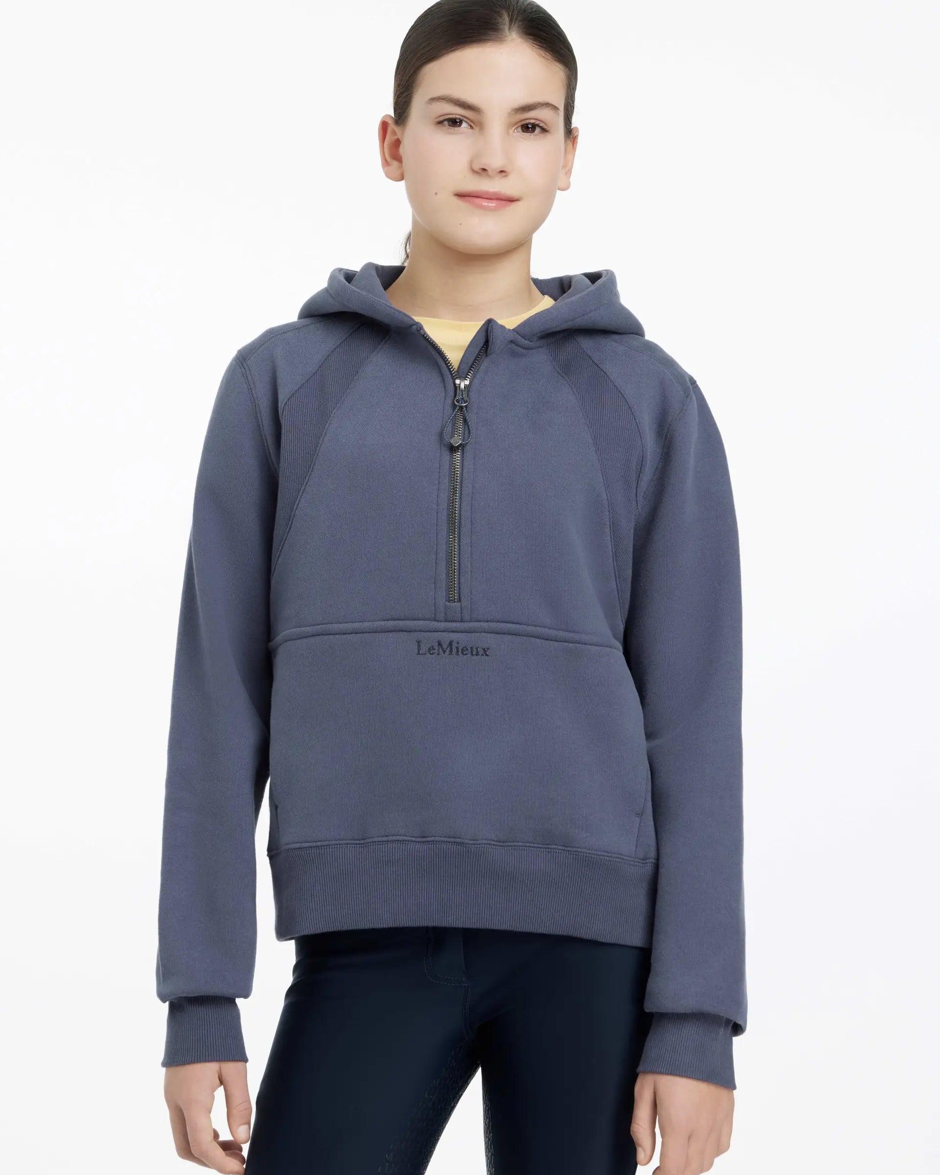 LeMieux Young Rider Harriet Dusk Pop Over Riding Hoodie - Equestrian Youth Apparel