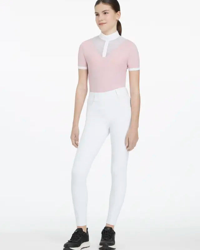 LEMIEUX Remi White Breggings - Young Rider Equestrian Apparel | Equiflair