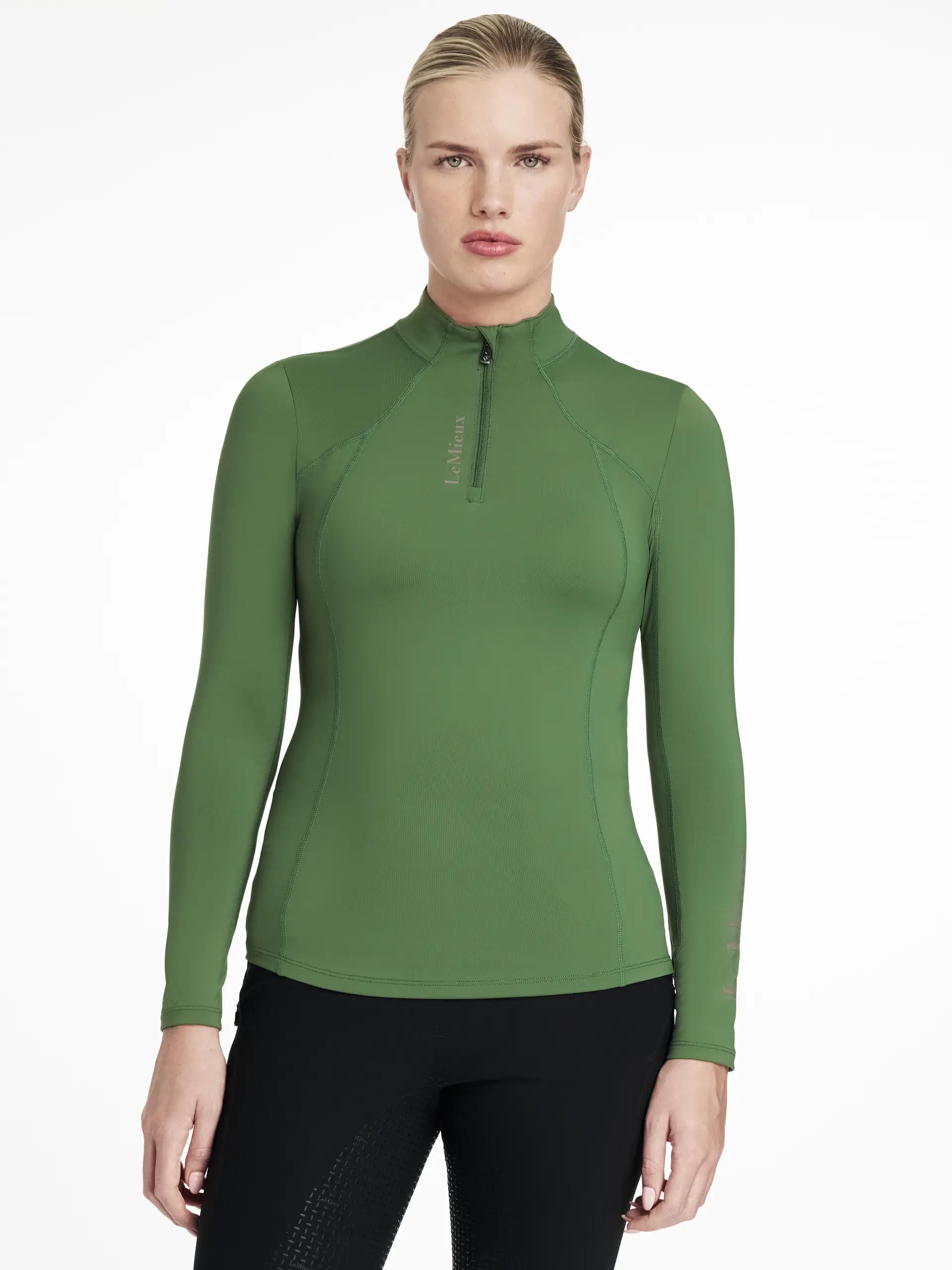 LeMieux Classique Base Layer in Hunter Green - UV Protective, Equestrian Top