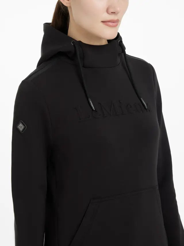 LEMIEUX CLASSIQUE HOODIE BLACK: Lightweight, Comfortable, and Stylish Women's Hoodie