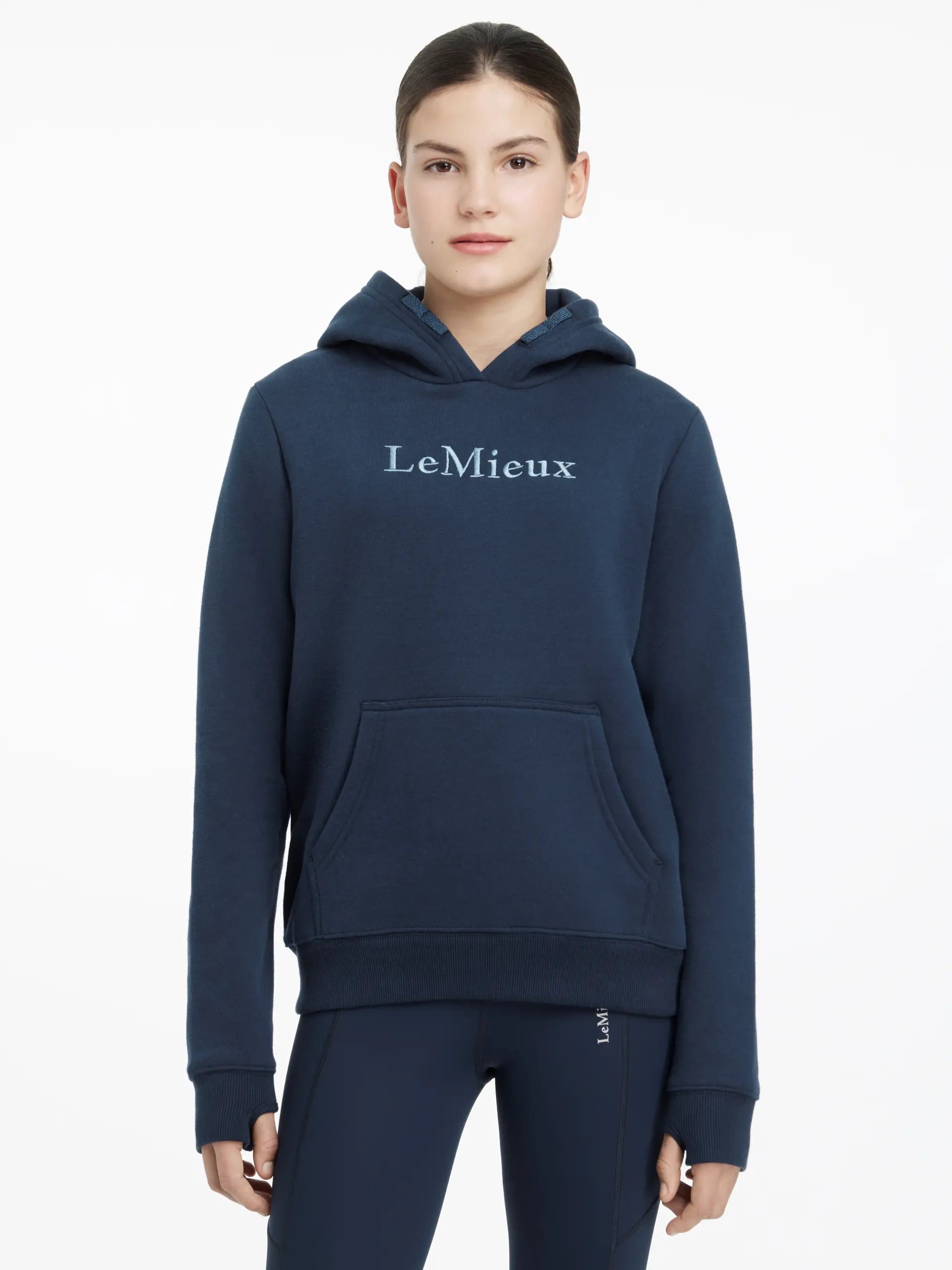 LeMieux Young Rider Classique Hoodie Navy: Equestrian Fashion for Kids
