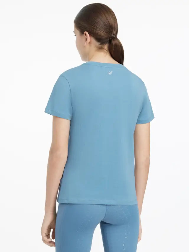Lemieux Young Rider Classique T-Shirt - Ice Blue - Equiflair