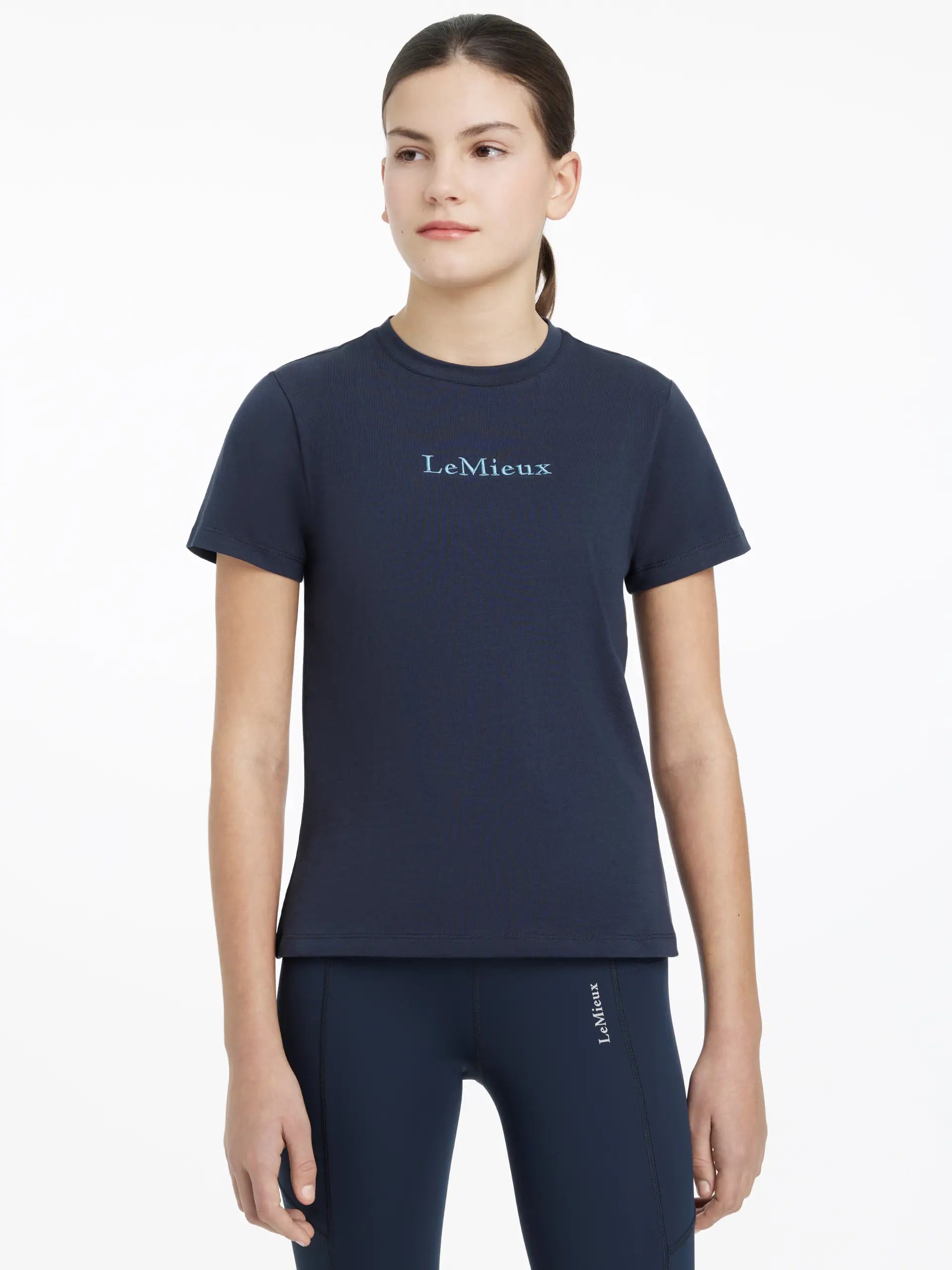LeMieux Young Rider Classique Navy T-Shirt | Equestrian Apparel
