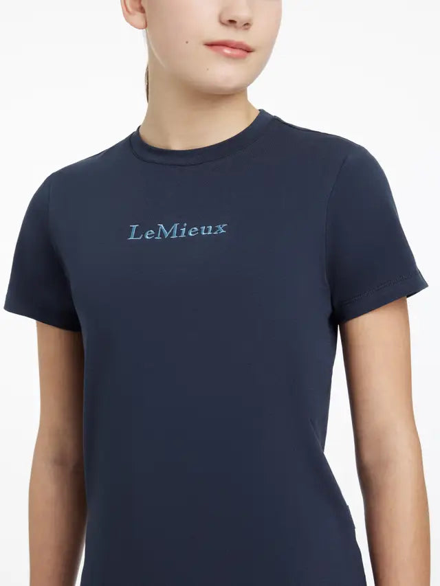 LeMieux Young Rider Classique Navy T-shirt - Equiflair equestrian apparel
