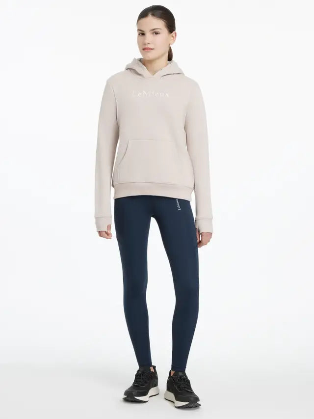 LeMieux Young Rider Classique Hoodie Stone - Equestrian Clothing, Equiflair