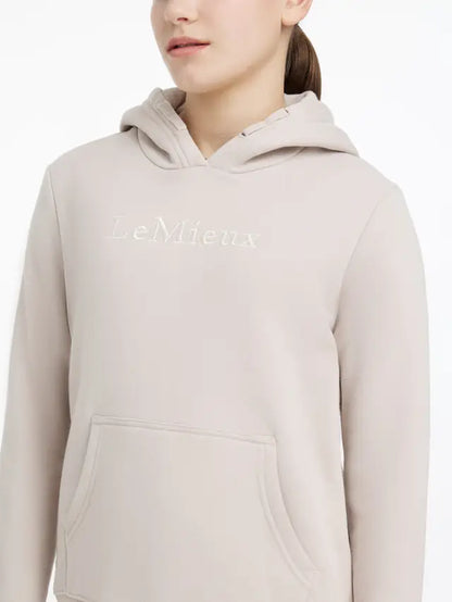 LEMIEUX Young Rider Classique Stone Hoodie: Comfortable and Stylish Equestrian Apparel for Young Riders
