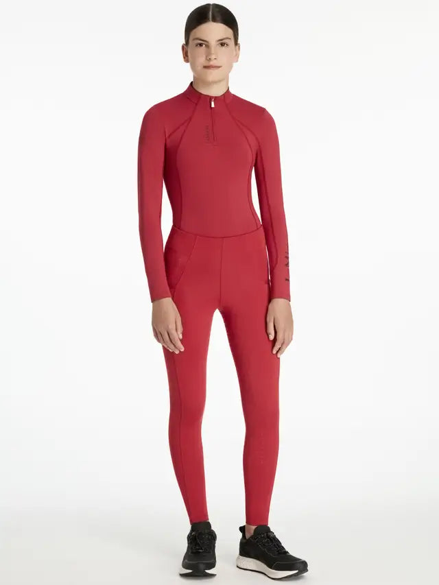 LEMIEUX Young Rider Orla Chilli Pull-Ons: Stylish Riding Apparel for Young Equestrians. Comfortable & Functional!