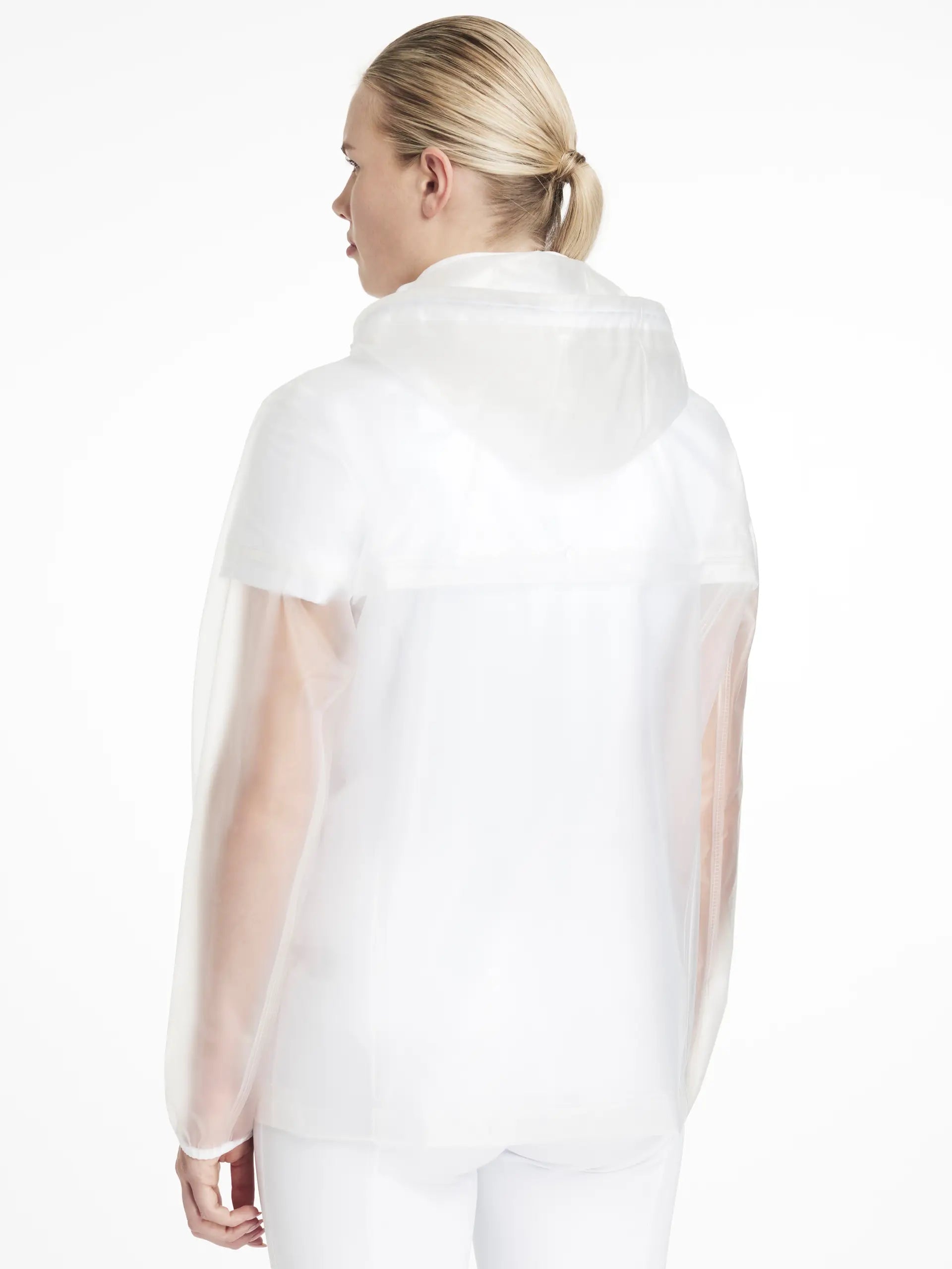 Lemieux Clear Waterproof Jacket: Stay dry & protected at competitions. Rainproof, breathable rain gear for equestrians. Shop now!