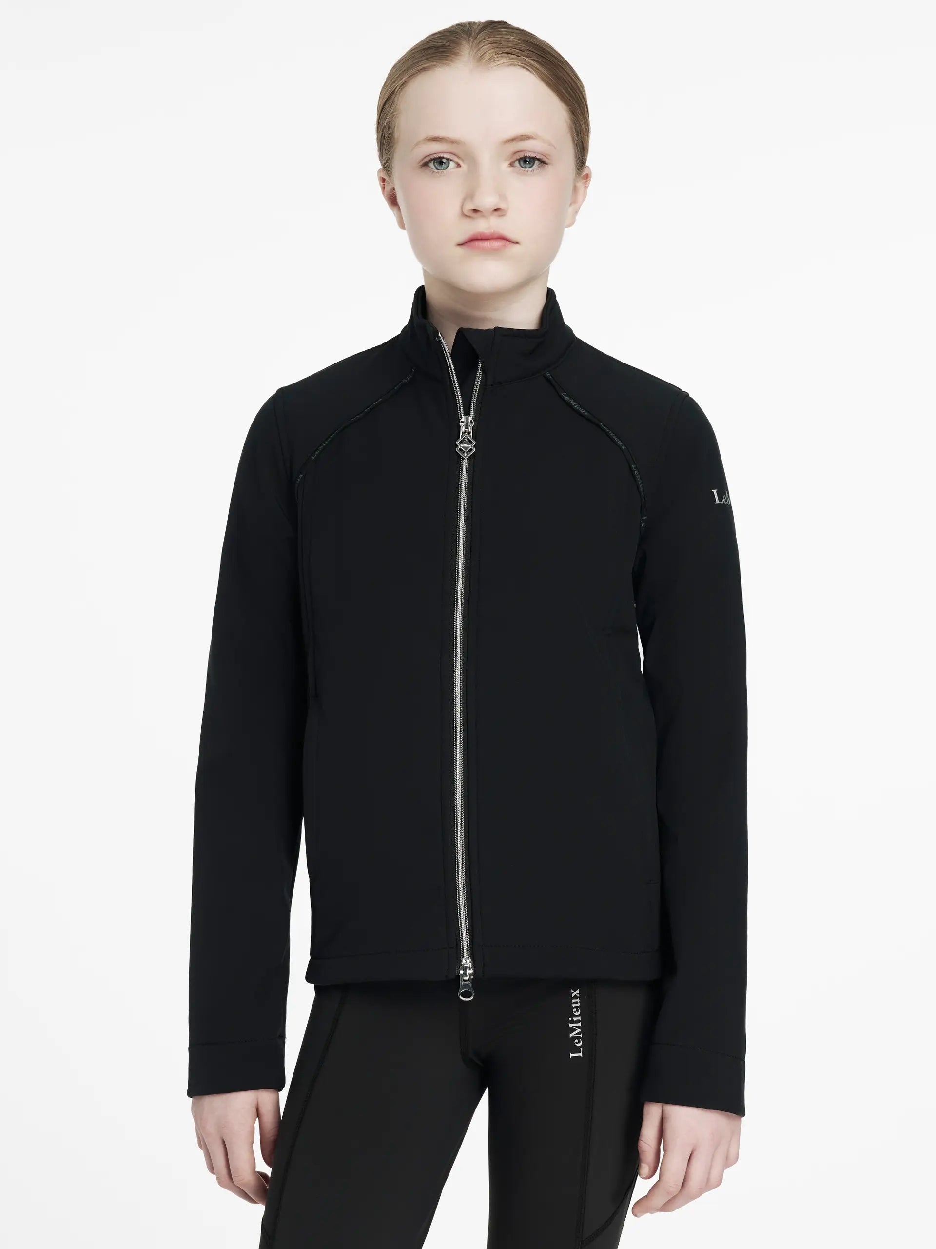 LeMieux Young Rider Soft Shell Jacket Black