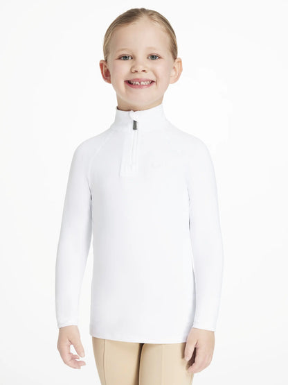 LeMieux Mini Classique White Base Layer - Equestrian Child Riding Apparel