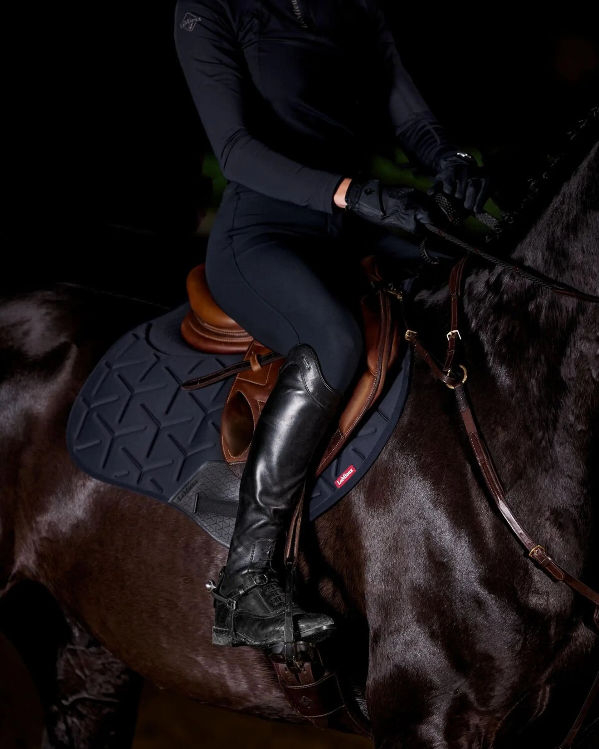 LeMieux ProForm Moulded Close Contact Saddle Pad Navy
