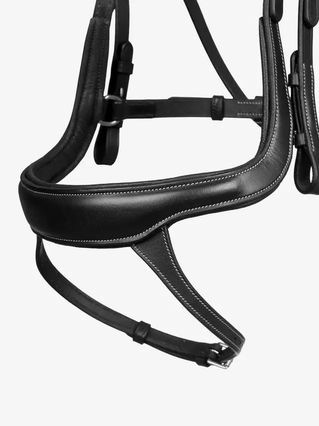 LEMIEUX ARIKA Split Noseband Bridle Black - Equine Comfort Horse Tack