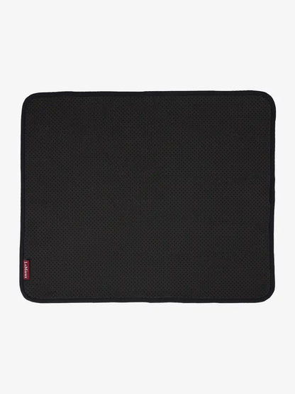 Lemieux Non-Slip Half Pad Square Black: Breathable Perforated Neoprene Horse Saddle Pad for Enhanced Grip