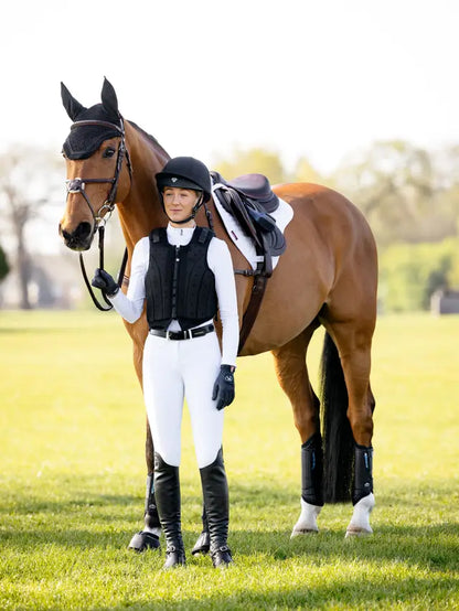 LeMieux Self-Cool Close Contact Half Square White