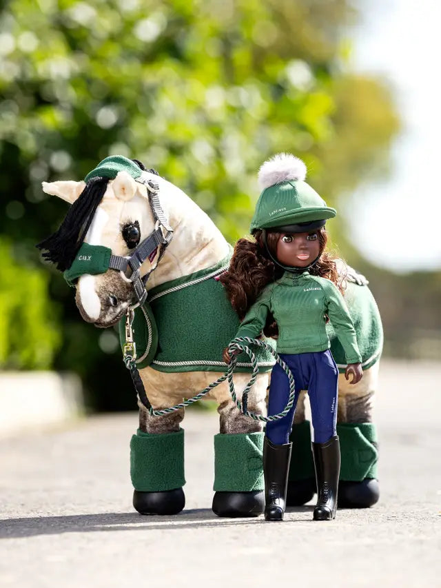 LEMIEUX TOY RIDER MAYA: Green Equestrian Doll & Toy Horse for Kids