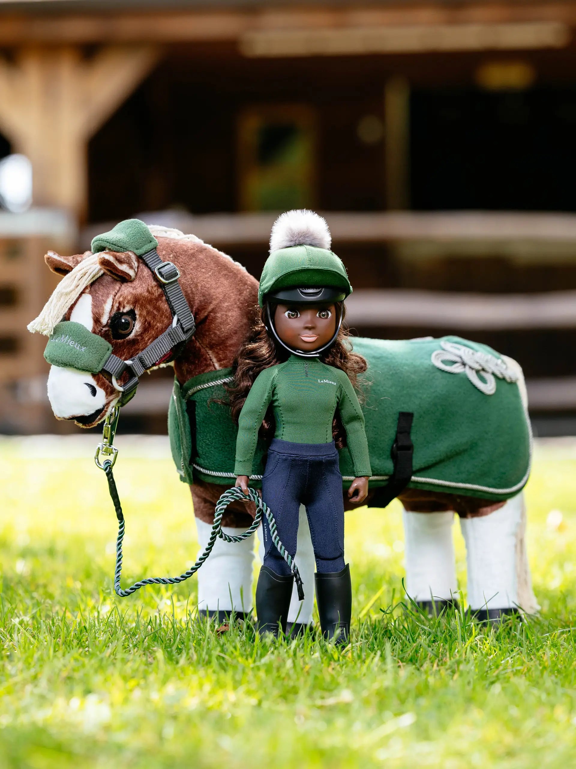 LeMieux Toy Rider Maya Doll with Pony - Equestrian Toy for Kids, Horse and Doll Set