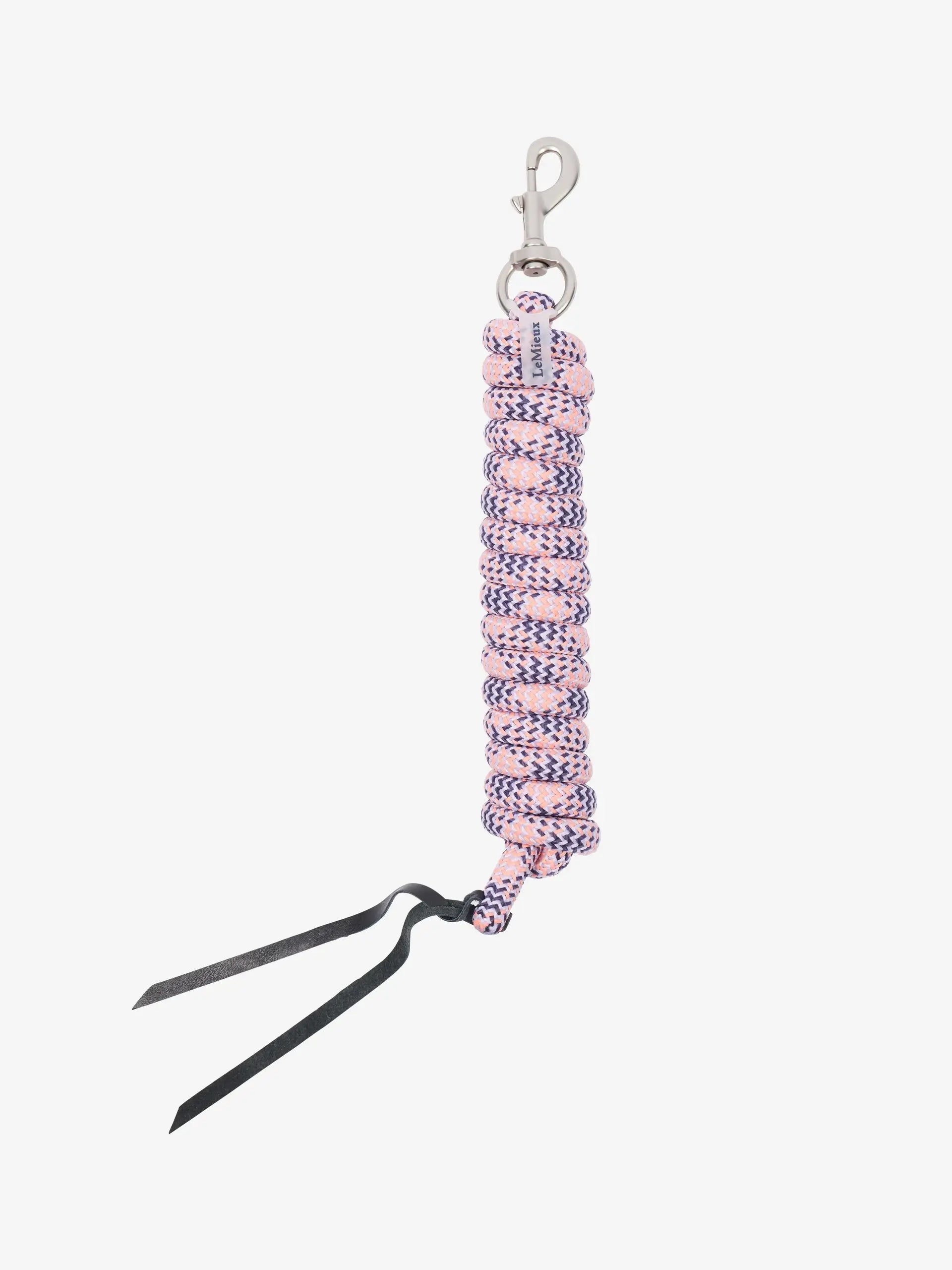 LeMieux Training Leadrope Juniper/Lilac/Peach