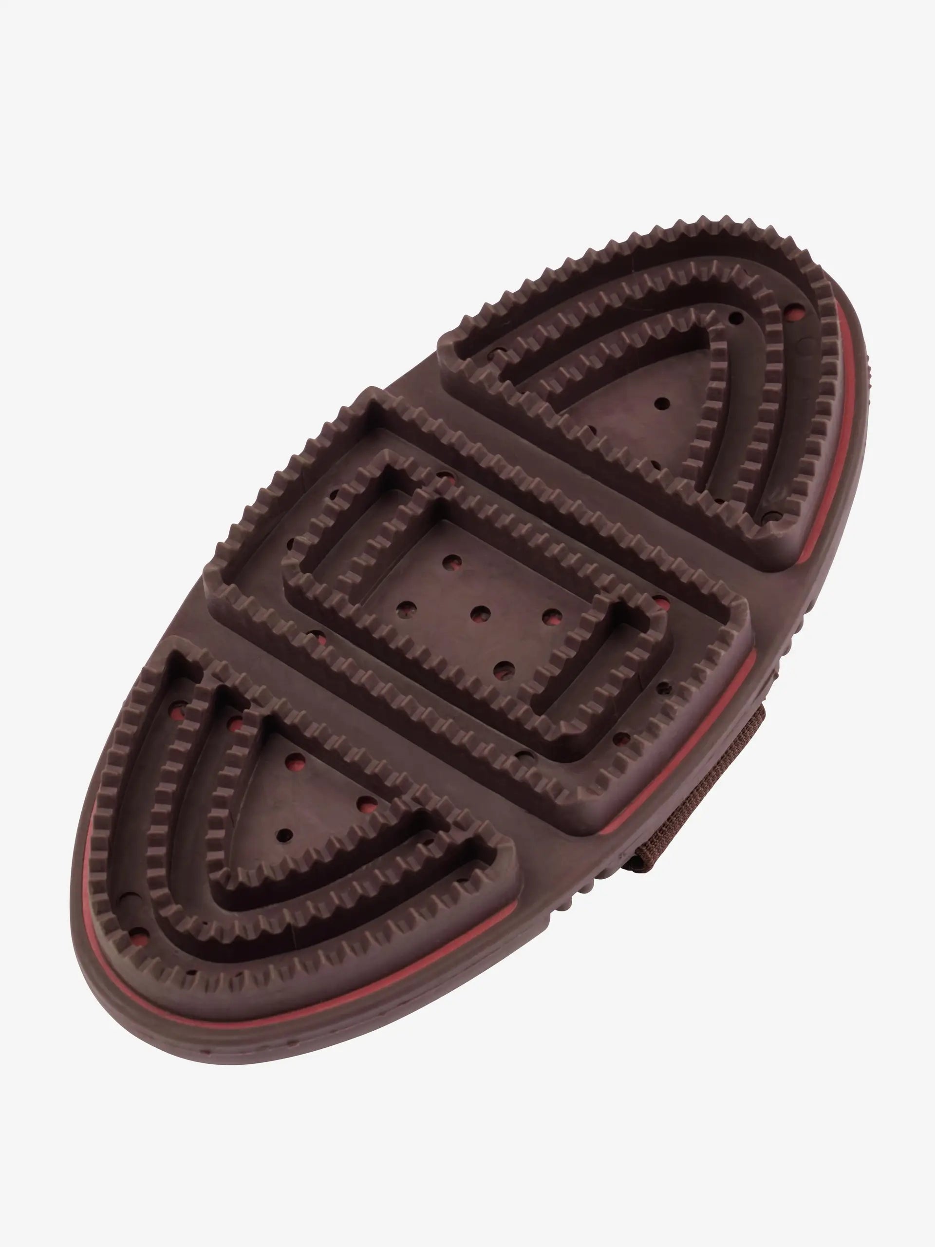 LEMIEUX Flexi Curry Comb Cranberry | Horse Grooming Brush for Dust & Loose Hair Removal | Equiflair