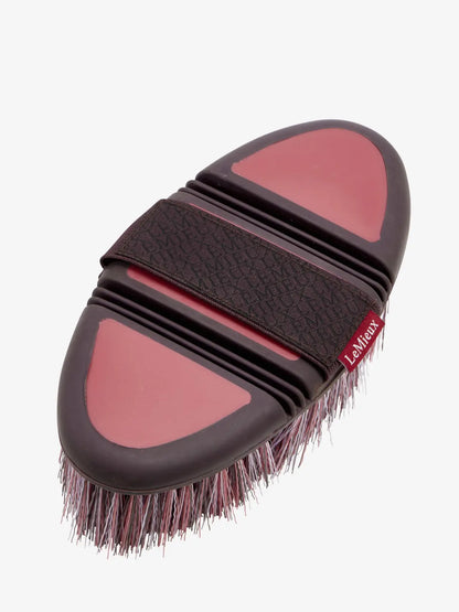 Lemieux Flexi Flicky Brush Cranberry - Horse Grooming Brush | Equiflair