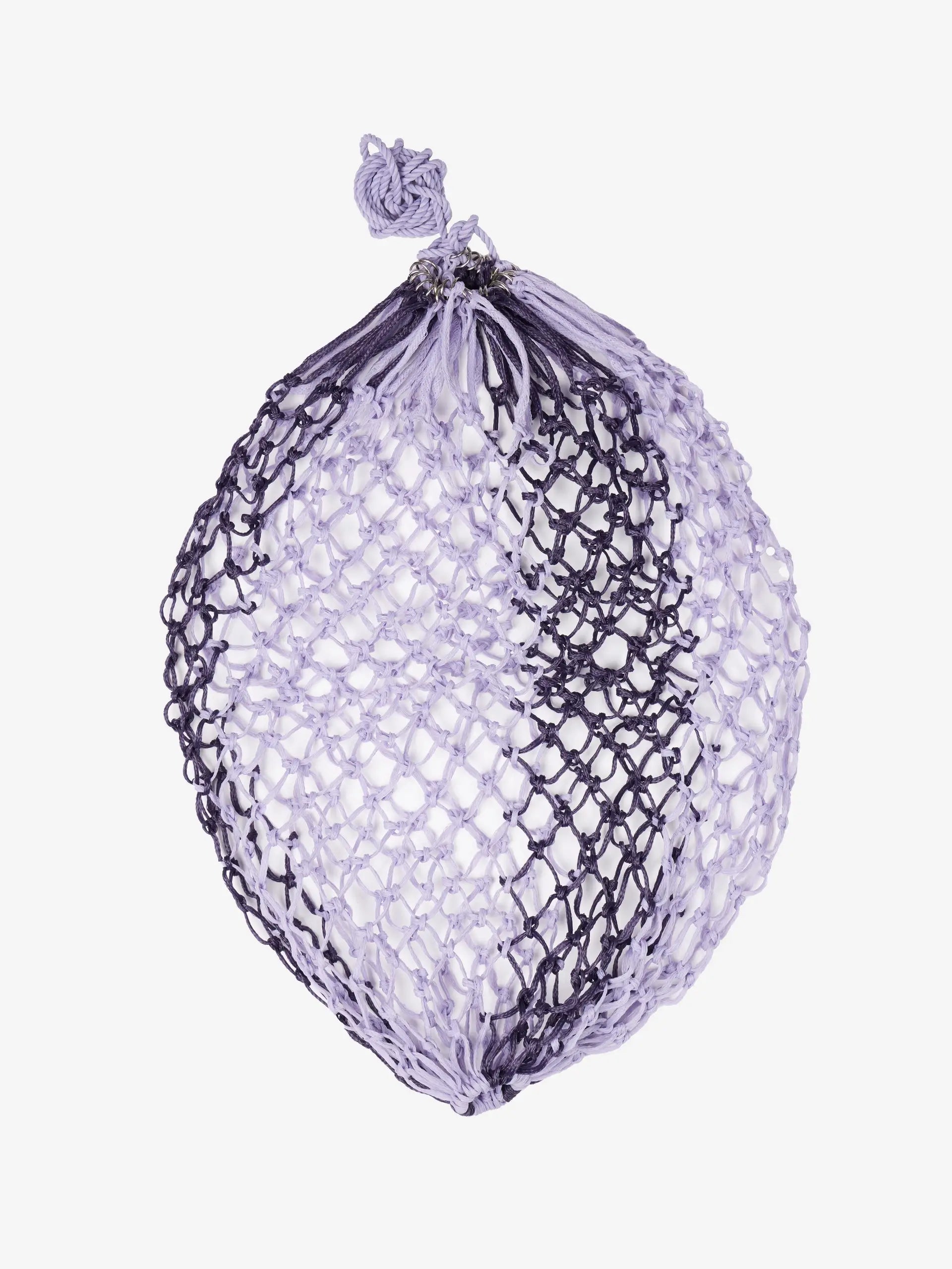 Horse Hay Net - Slow Feeder Lilac & Juniper - Equine Feeding Accessory Purple