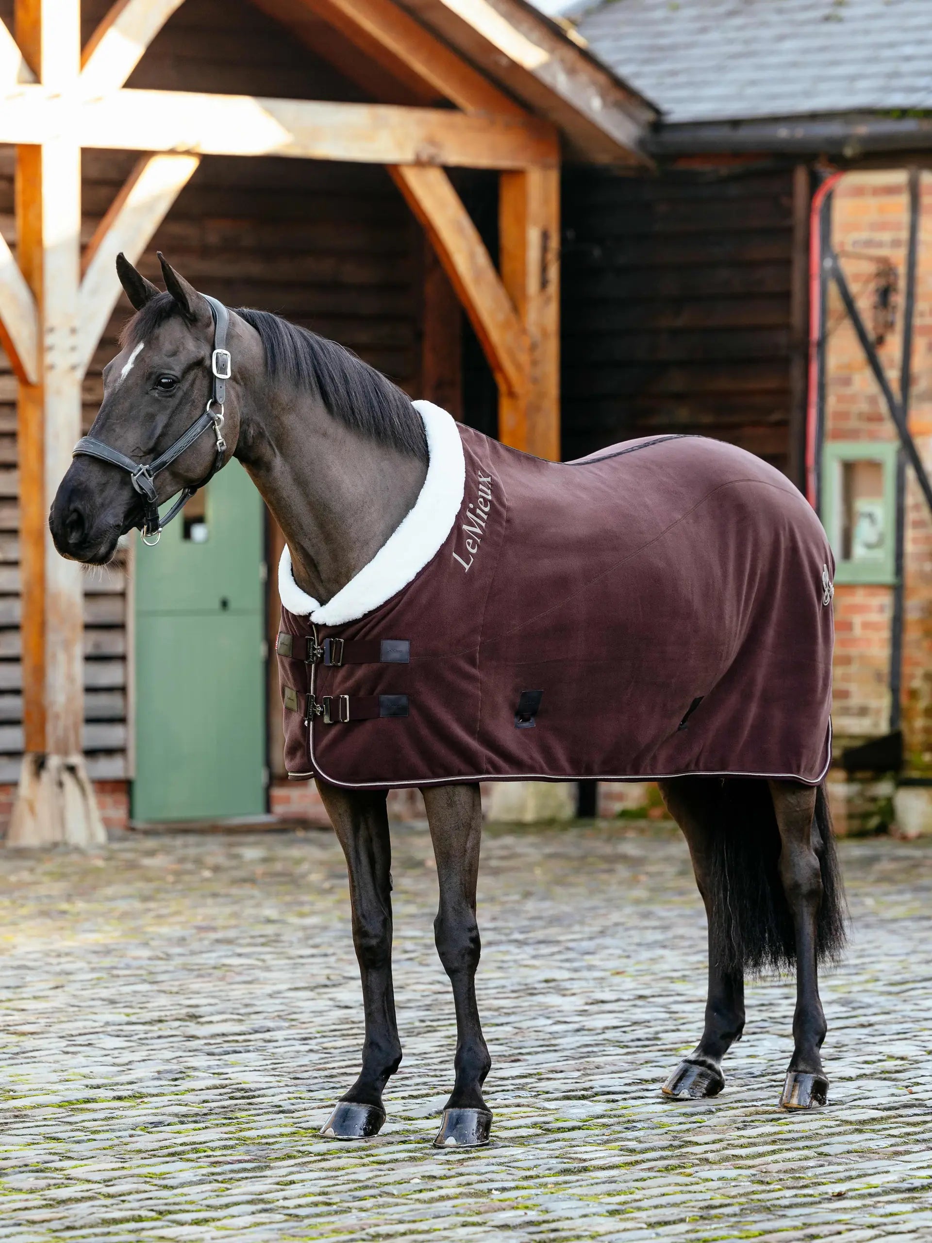 LeMieux Kudos Luxe Fleece Rug Damson