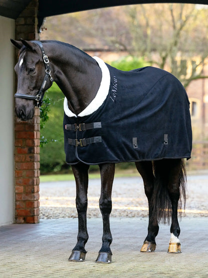 LeMieux Kudos Luxe Fleece Rug Black
