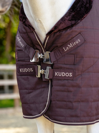 LeMieux Kudos Luxe Lined Stable Rug Damson