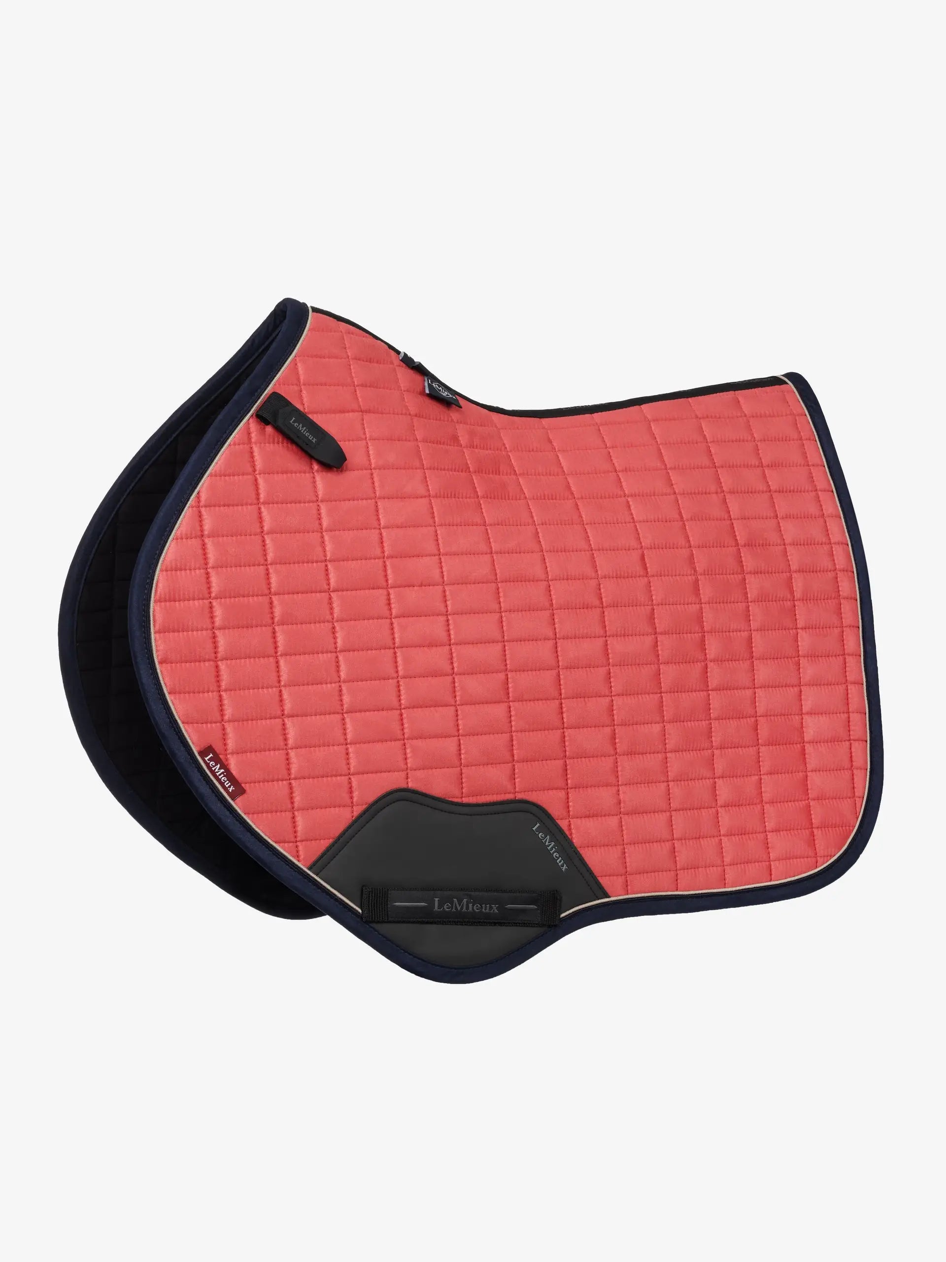 LeMieux Mini Suede Close Contact Square Cranberry