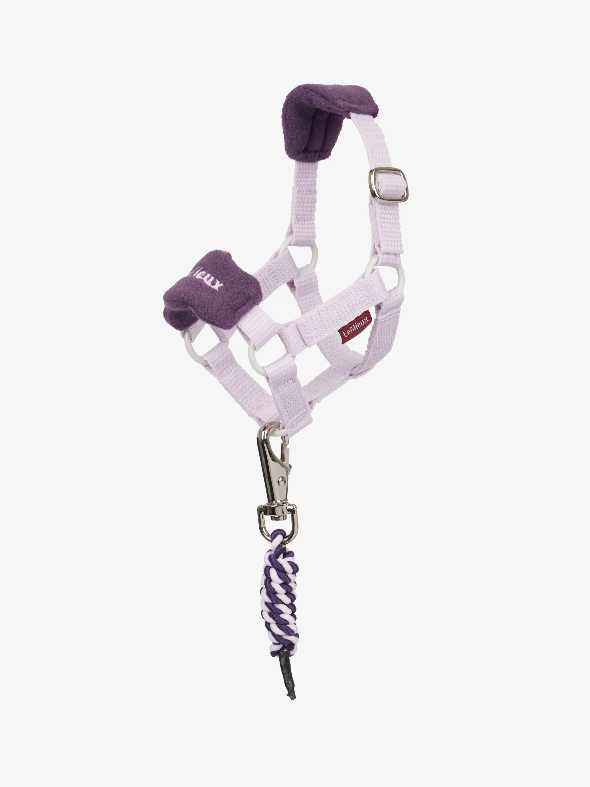 LeMieux Toy Pony Vogue Headcollar & Leadrope Set - Lilac | Equiflair Childrens Horse Toy Accessory.