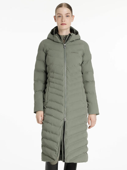 LeMieux Hayley Water Resistant Longline Puffer Coat Rosemary