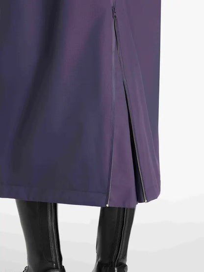Juniper Waterproof Riding Robe with Zipper Detail and Riding Boots - Equestrian Apparel by Lemieux