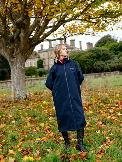 LeMieux Hydroshield Robe Navy Waterproof Coat | Equiflair Equestrian Outerwear