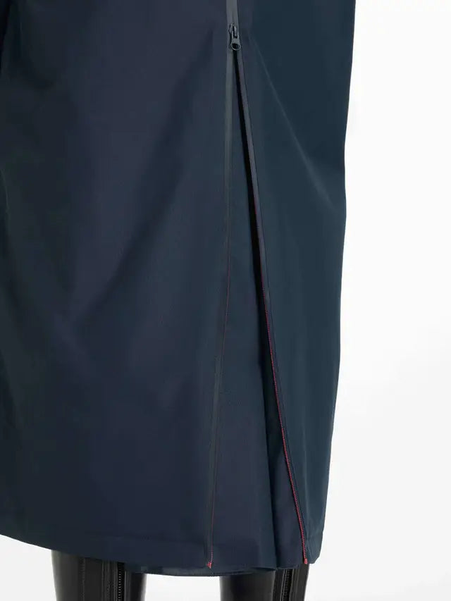 LeMieux Hydroshield Robe in Navy - Waterproof Horse Riding Robe with Zipper and Fleece Lining