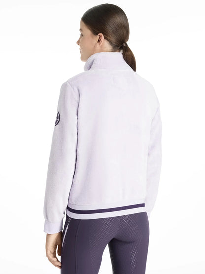 LeMieux Young Rider Libby Fleece Lilac Jacket - Equiflair Equestrian Apparel
