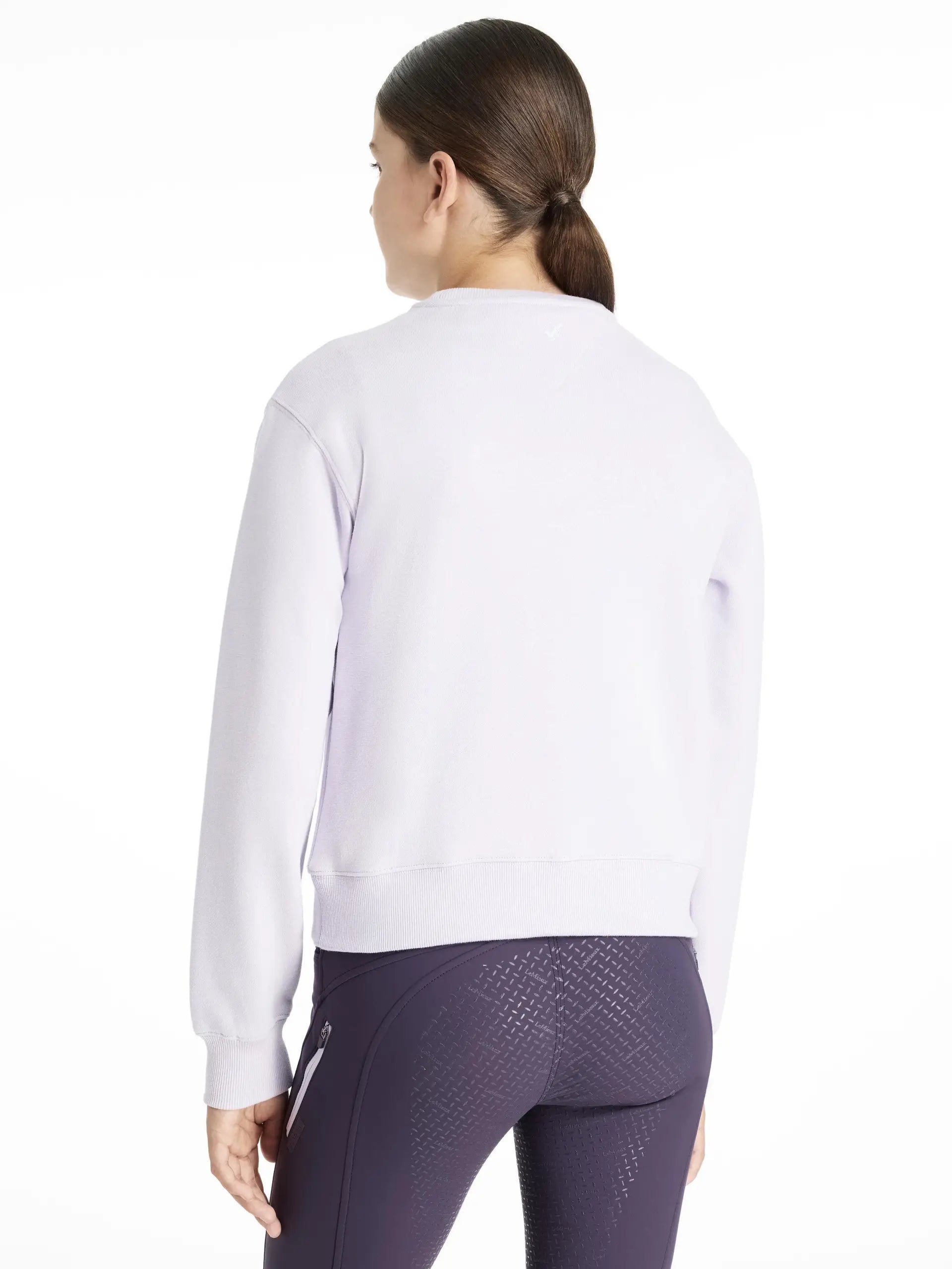 LeMieux Young Rider Carmen Crew Sweat Lilac