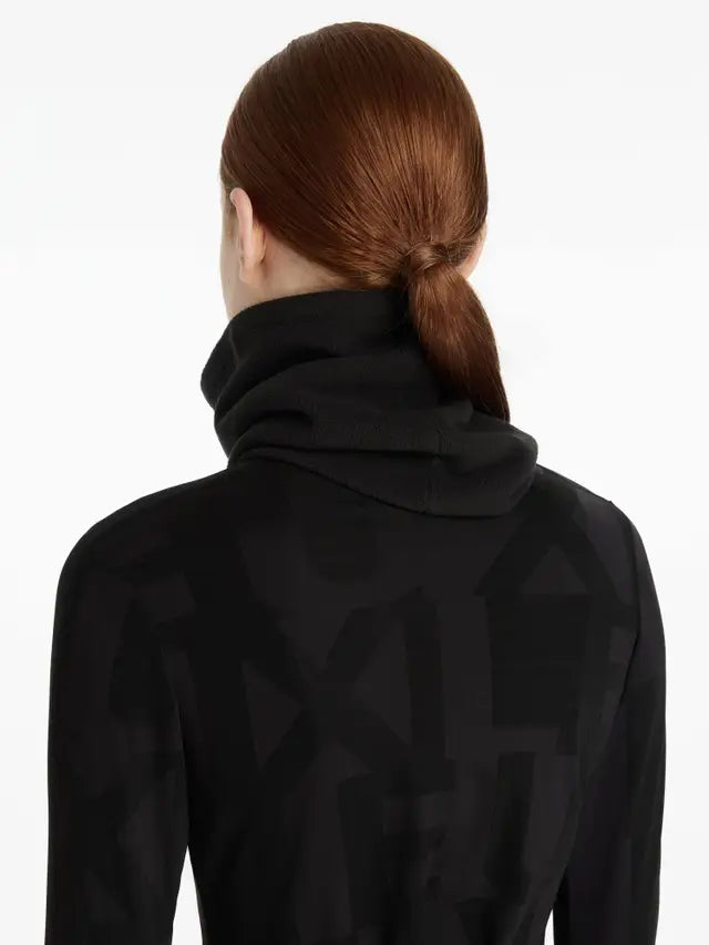 Lemieux Fleece Snood Black | Equiflair: Warm & Versatile Borg Fleece Neck Warmer for Women