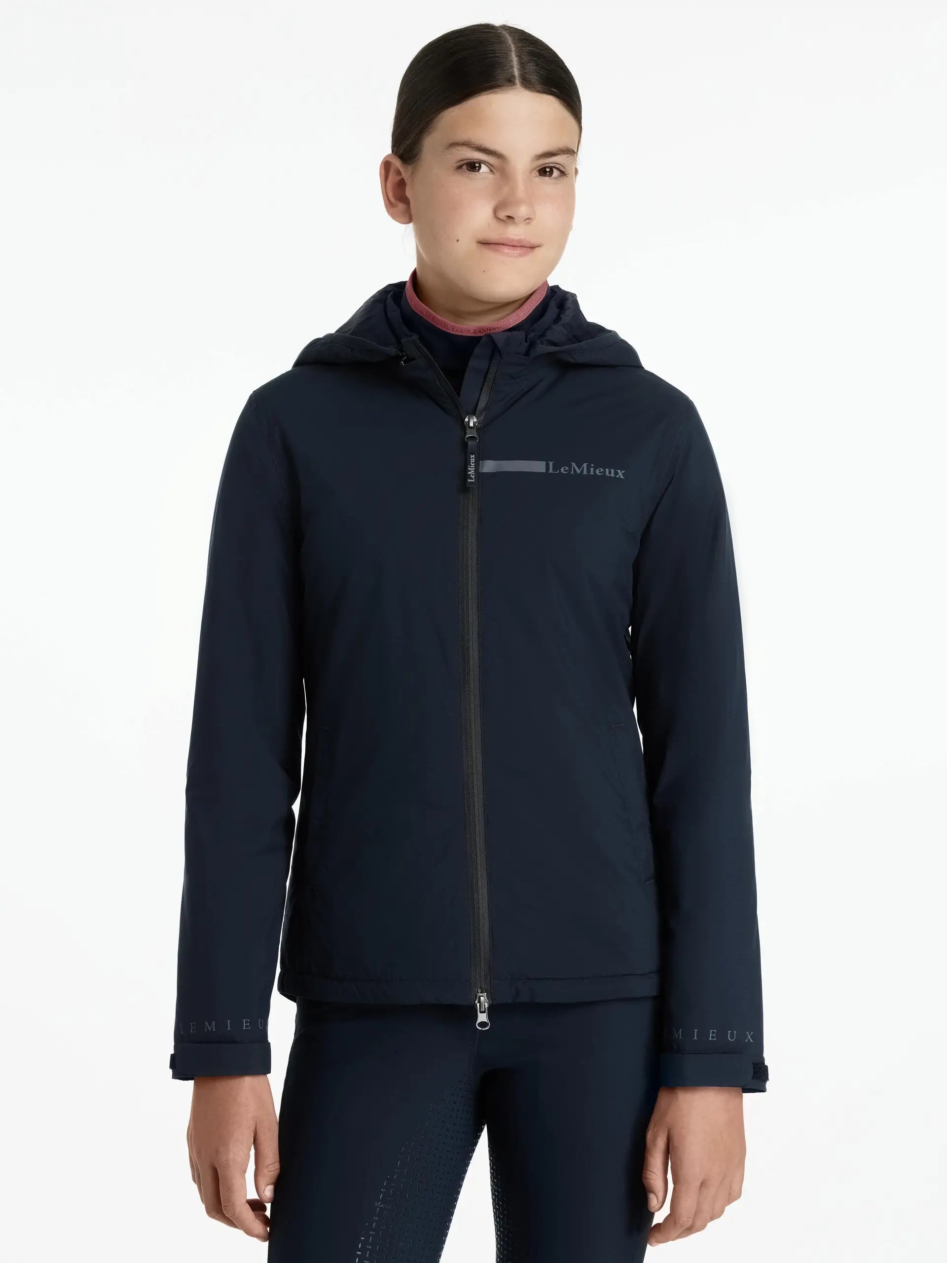 LeMieux Young Rider Thea Water Resistant Jacket Navy