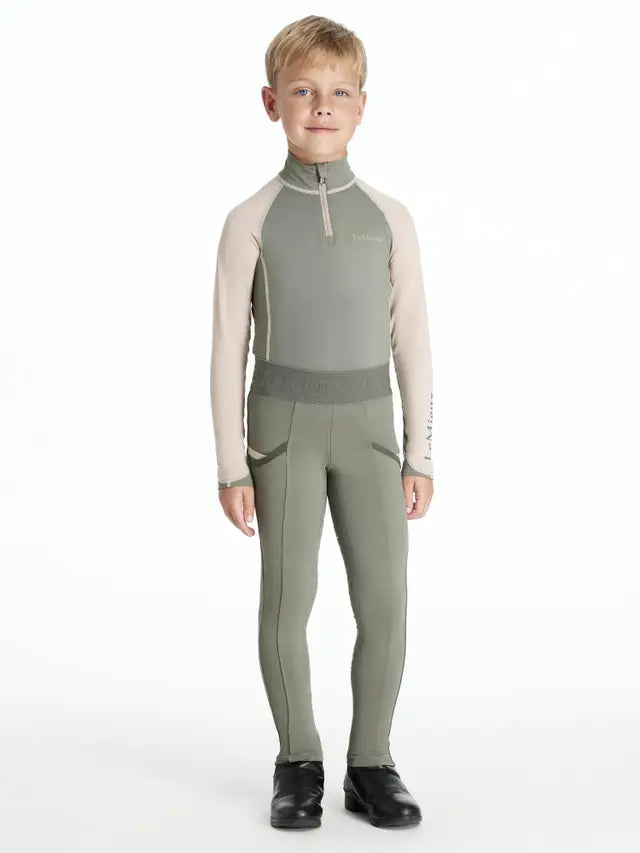 LEMIEUX Mini Pull On Rosemary Riding Breeches for Boy: Comfortable Equestrian Performance