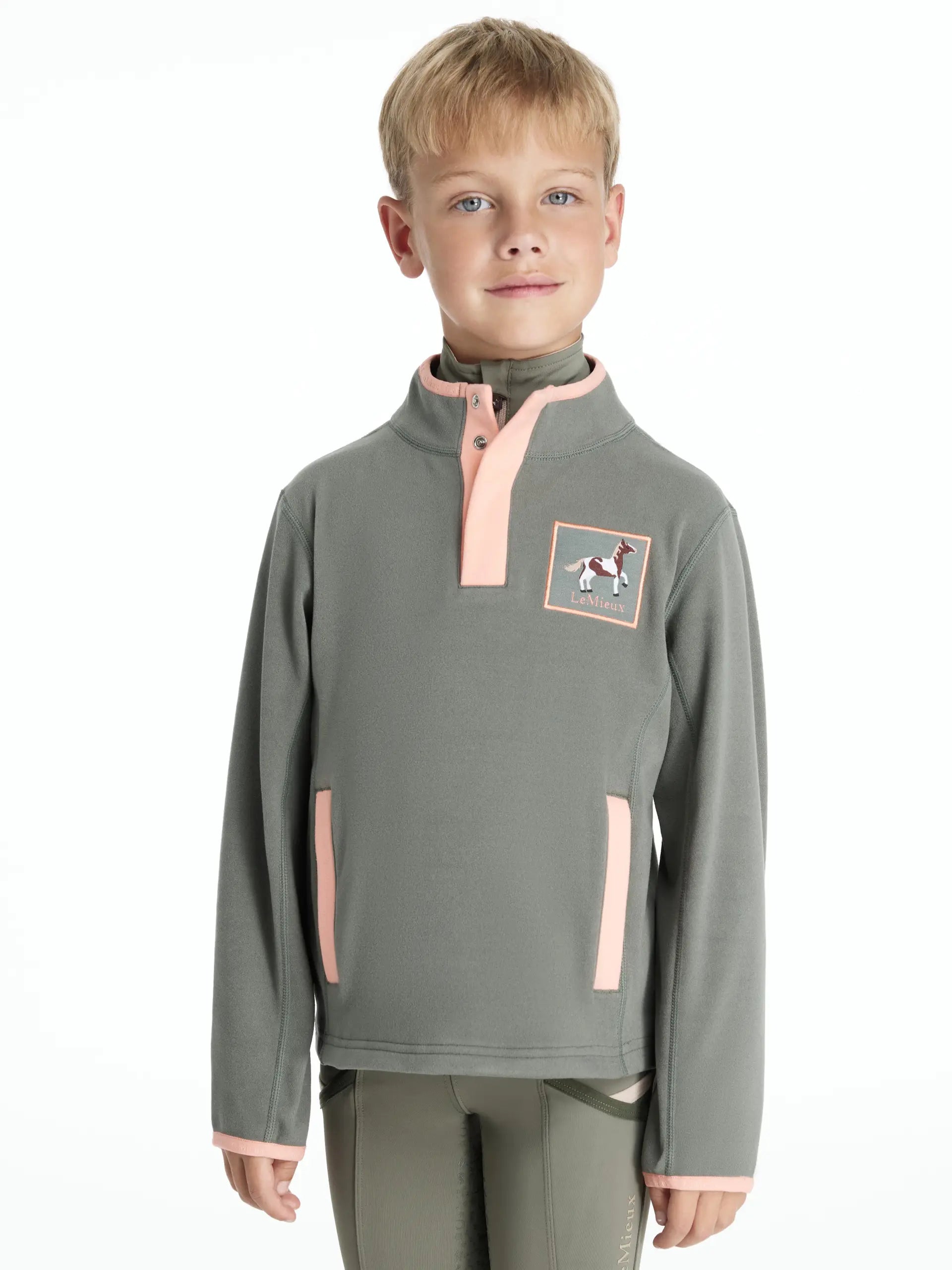 LeMieux Mini Mae Popper Fleece Rosemary