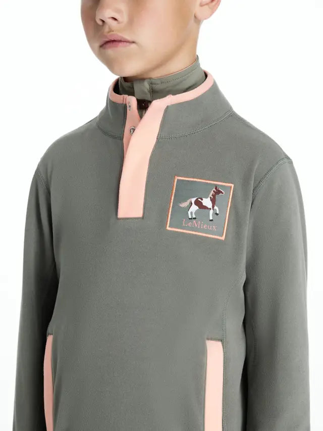 LeMieux Mini Mae Popper Fleece Rosemary