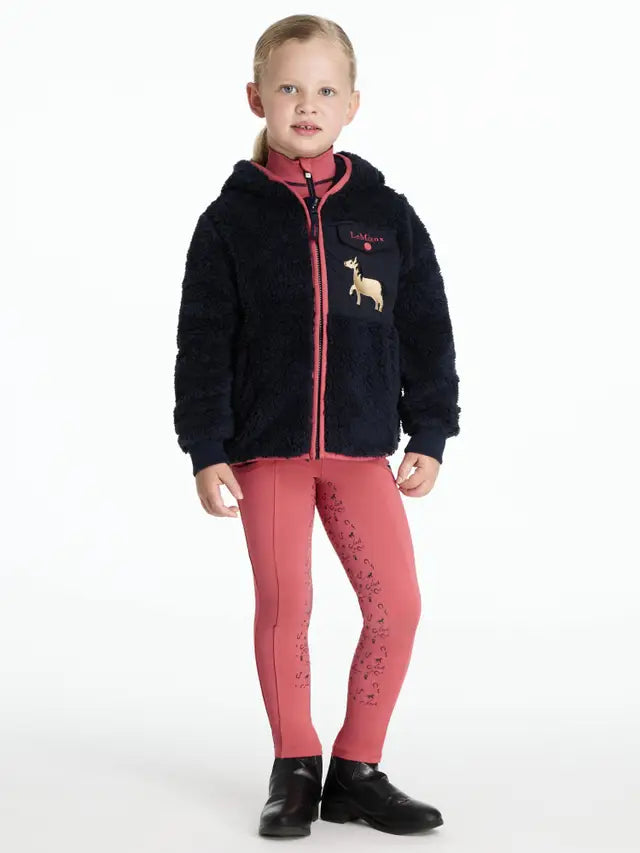 LEMIEUX Mini Teagan Navy Fleece for Children | Equestrian Clothing, Winter Apparel